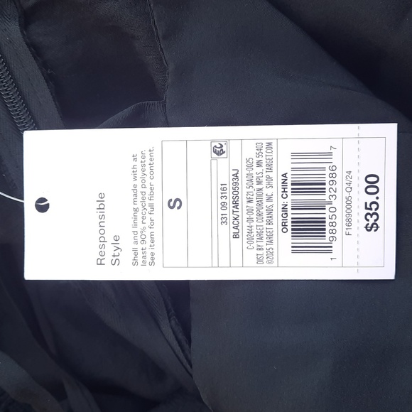 Wild Fable Women's Organza Midi Babydoll Dress, Black - Picture 16 of 16